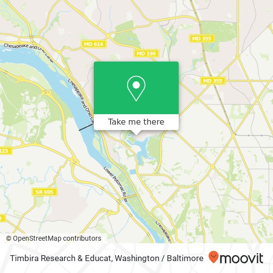 Timbira Research & Educat map
