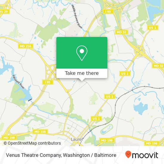 Venus Theatre Company map