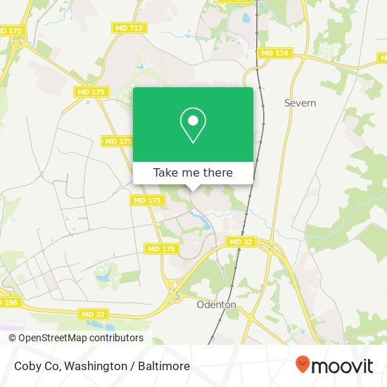 Mapa de Coby Co