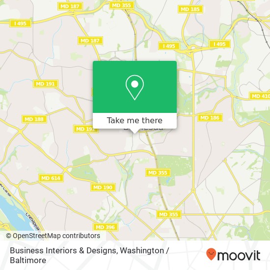 Mapa de Business Interiors & Designs