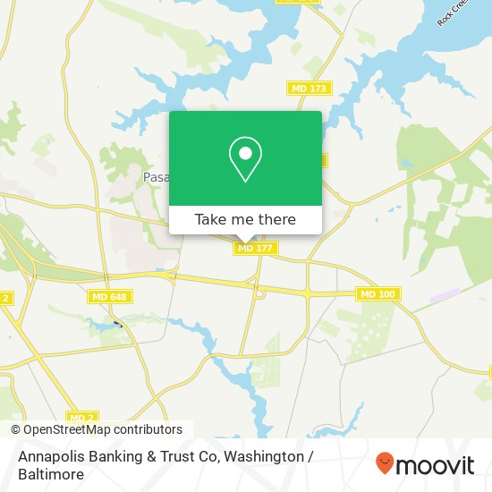 Mapa de Annapolis Banking & Trust Co