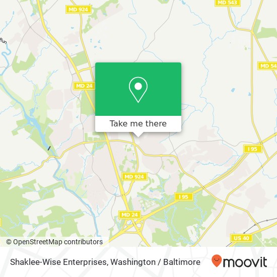 Shaklee-Wise Enterprises map