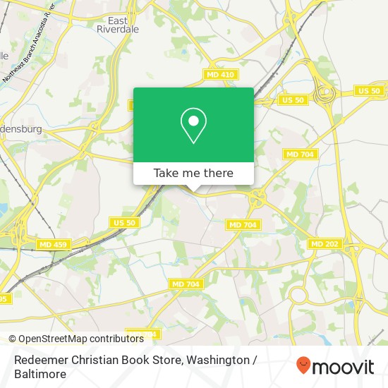 Mapa de Redeemer Christian Book Store
