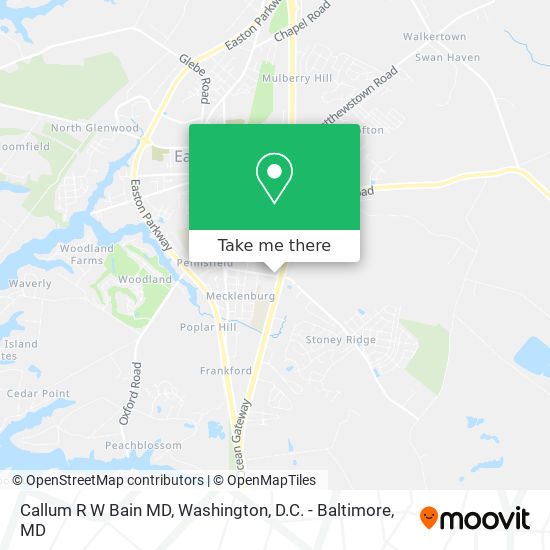 Callum R W Bain MD map