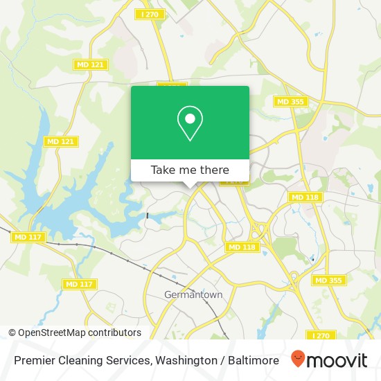 Premier Cleaning Services map