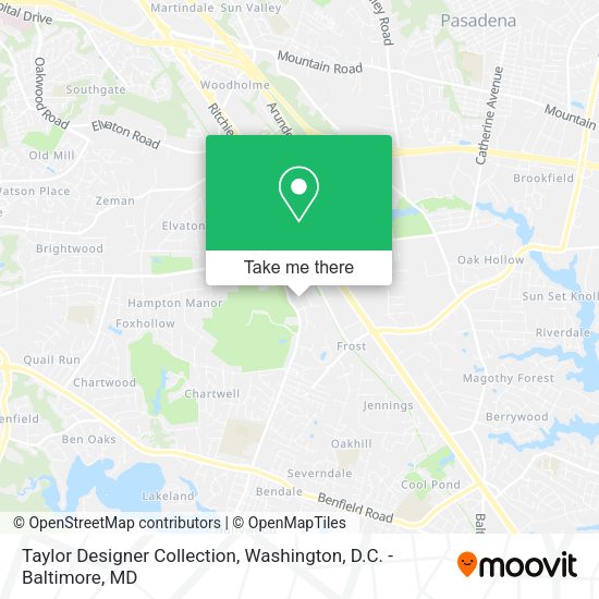 Taylor Designer Collection map