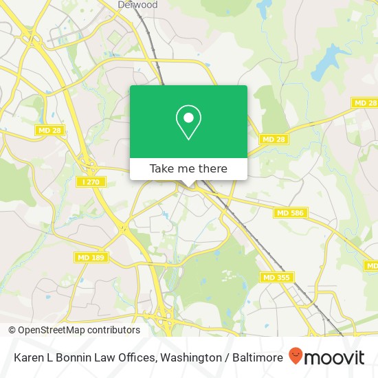 Mapa de Karen L Bonnin Law Offices