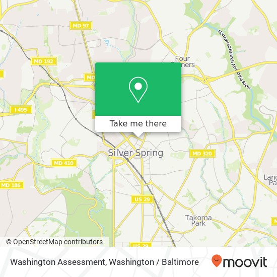 Mapa de Washington Assessment