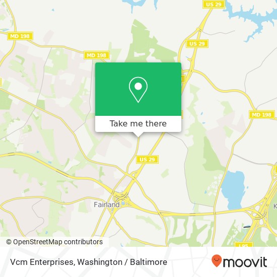 Vcm Enterprises map