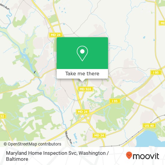 Maryland Home Inspection Svc map