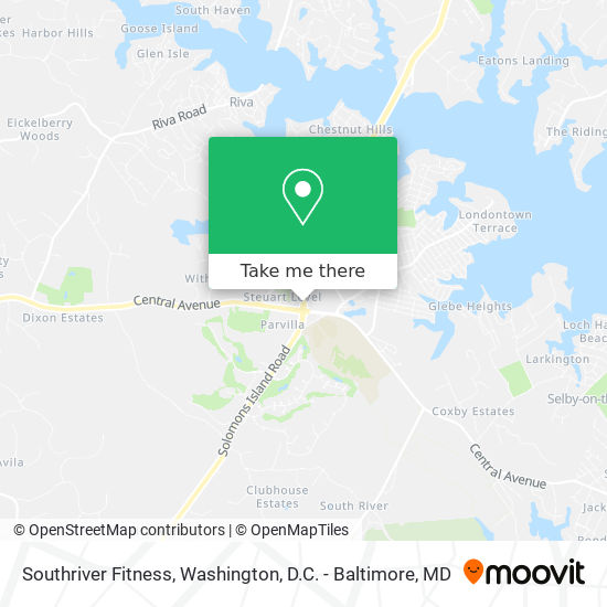 Southriver Fitness map