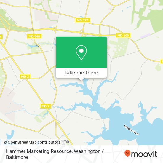 Mapa de Hammer Marketing Resource