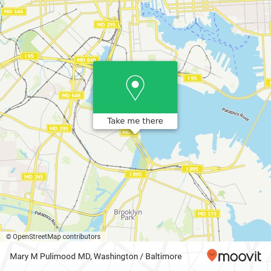 Mary M Pulimood MD map