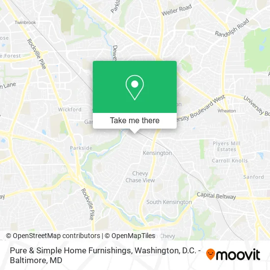Mapa de Pure & Simple Home Furnishings