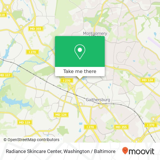 Radiance Skincare Center map