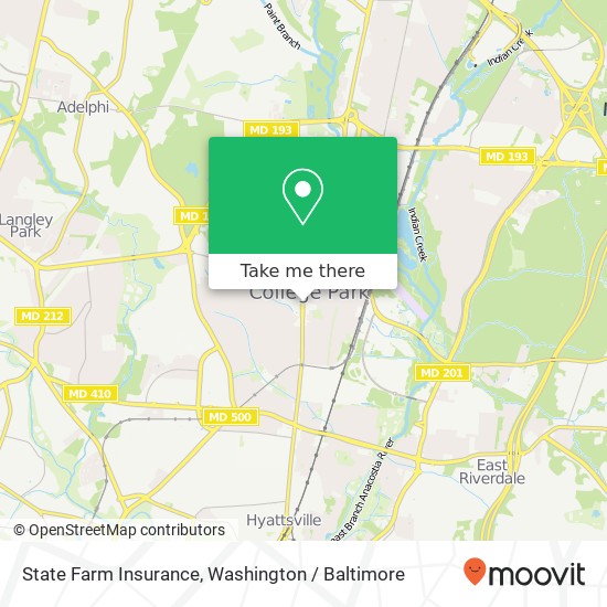 State Farm Insurance map