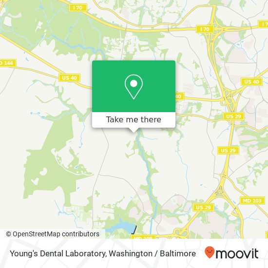 Young's Dental Laboratory map