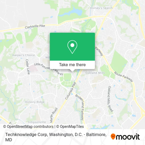 Techknowledge Corp map