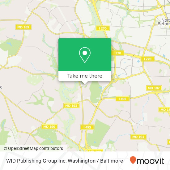 WID Publishing Group Inc map
