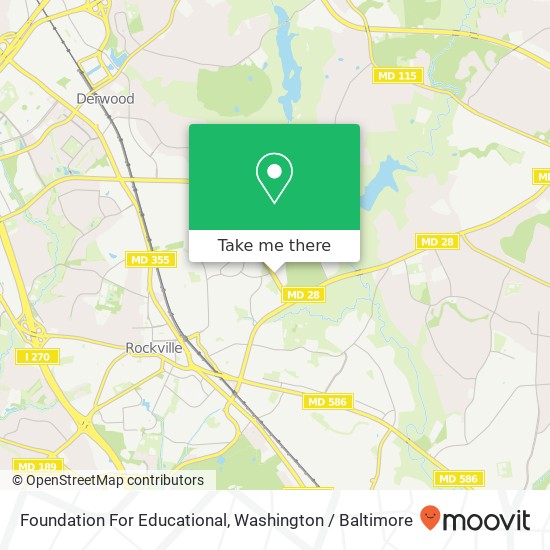 Mapa de Foundation For Educational