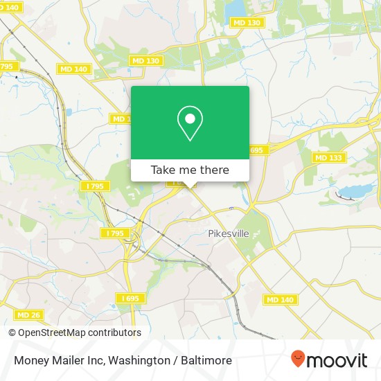 Mapa de Money Mailer Inc