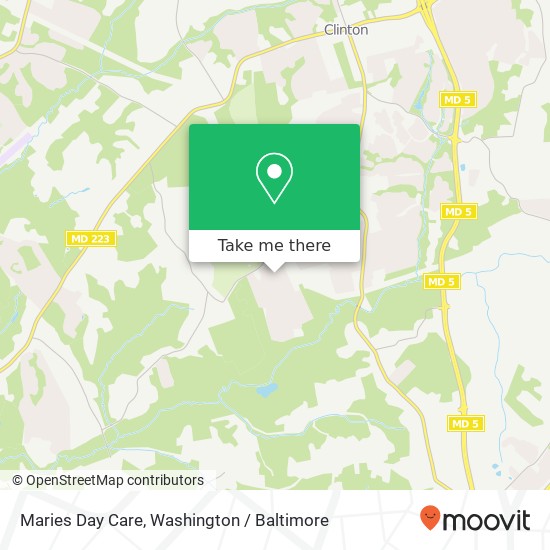Mapa de Maries Day Care