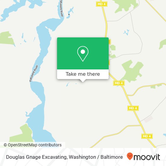 Mapa de Douglas Gnage Excavating