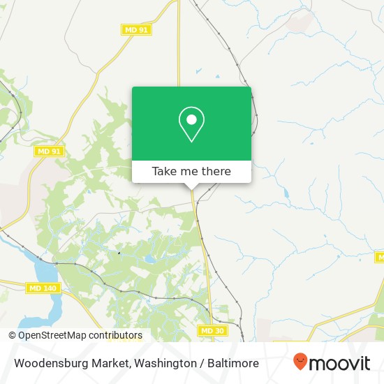 Woodensburg Market map