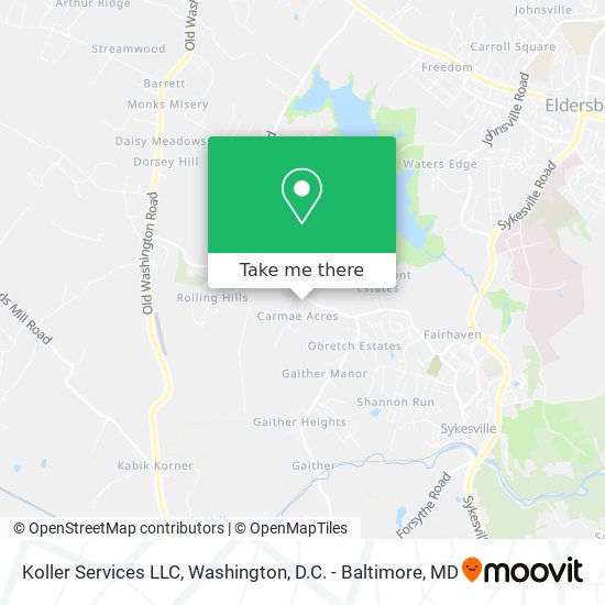 Mapa de Koller Services LLC