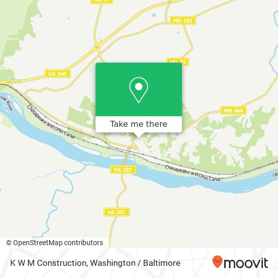 K W M Construction map