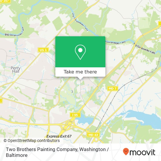 Two Brothers Painting Company map