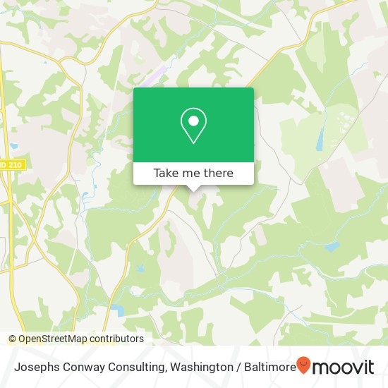 Josephs Conway Consulting map