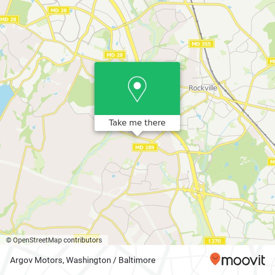 Mapa de Argov Motors