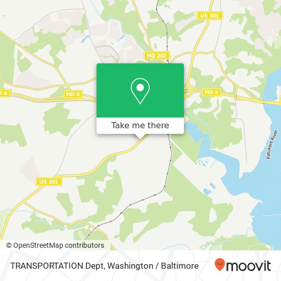 TRANSPORTATION Dept map