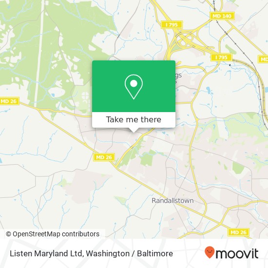 Mapa de Listen Maryland Ltd