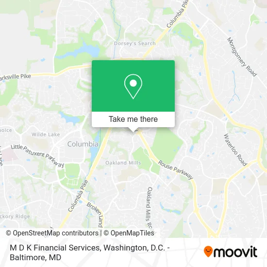 M D K Financial Services map