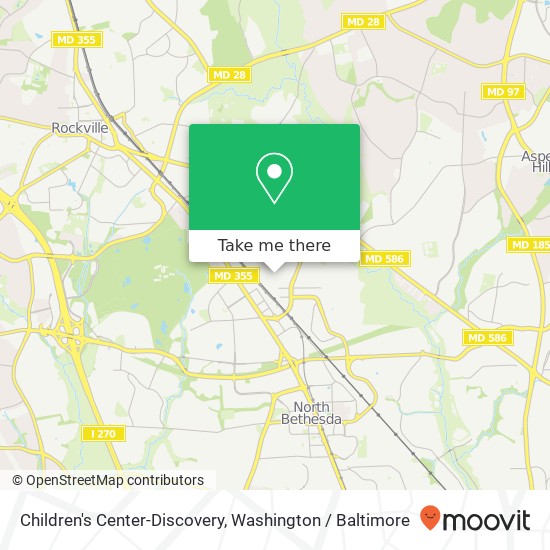 Mapa de Children's Center-Discovery