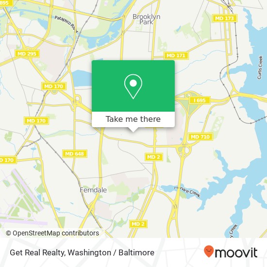 Get Real Realty map