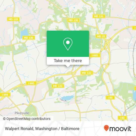 Mapa de Walpert Ronald