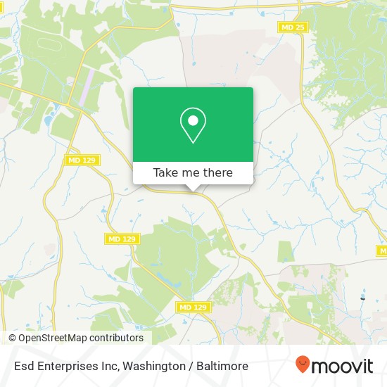 Esd Enterprises Inc map