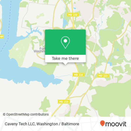 Caveny Tech LLC map