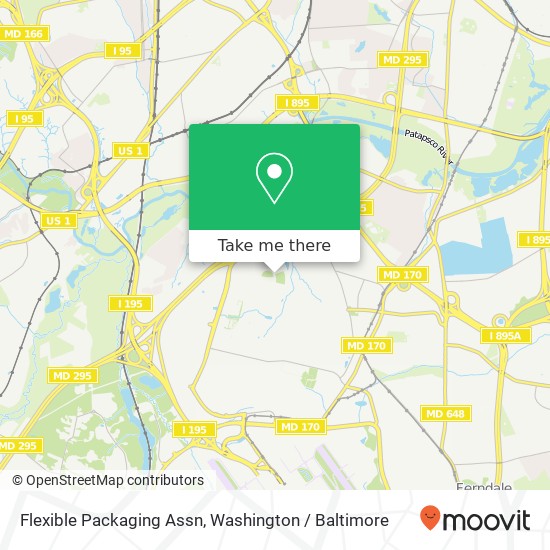 Mapa de Flexible Packaging Assn