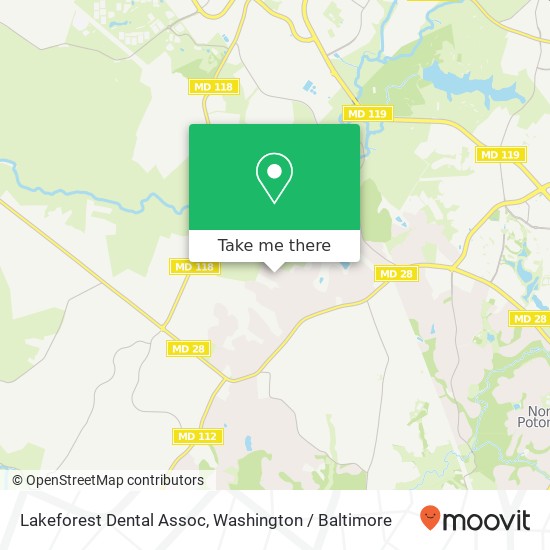 Mapa de Lakeforest Dental Assoc