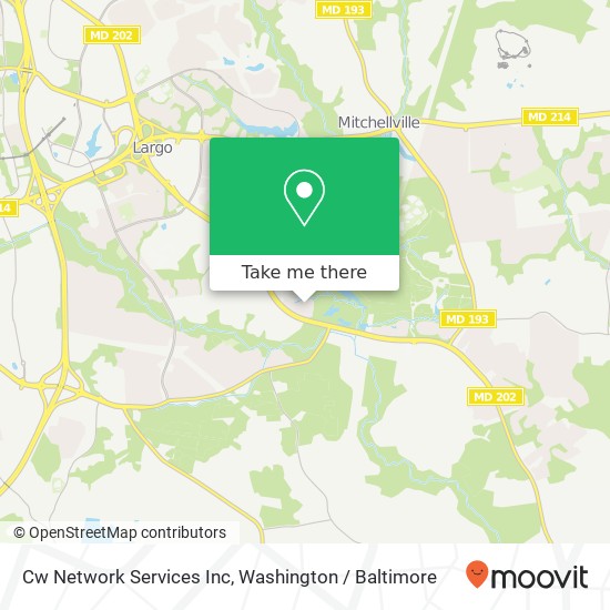 Cw Network Services  Inc map