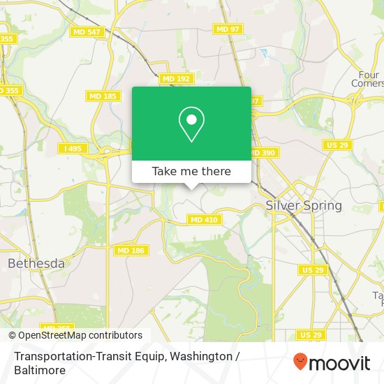 Mapa de Transportation-Transit Equip