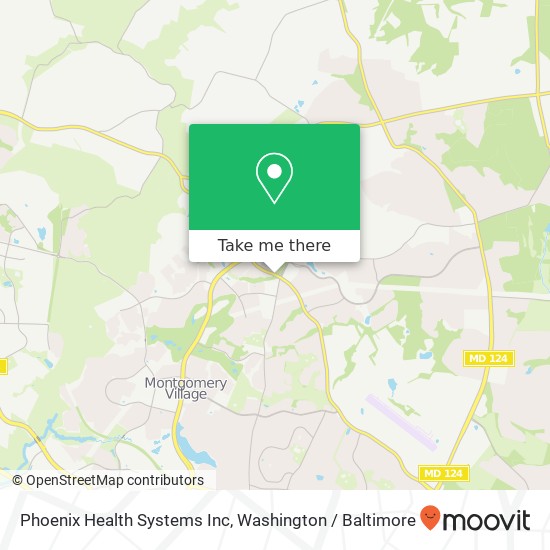 Phoenix Health Systems Inc map