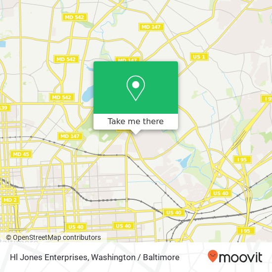 Mapa de Hl Jones Enterprises