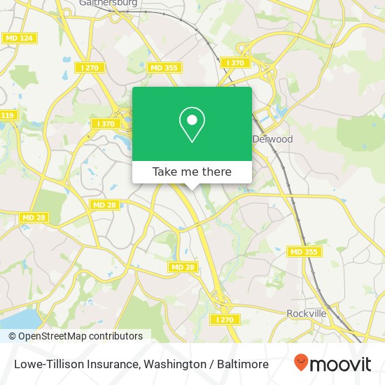 Mapa de Lowe-Tillison Insurance