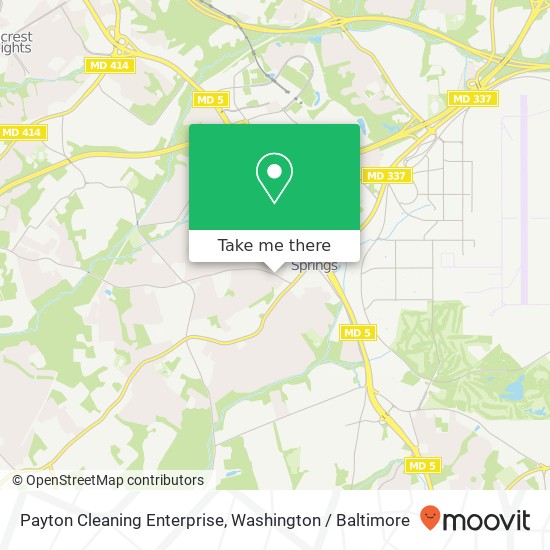 Mapa de Payton Cleaning Enterprise