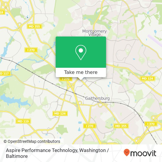 Aspire Performance Technology map